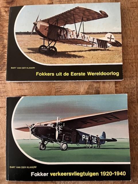 2 FOKKER boekjes voor slechts € 6,00, Verzenden, Zo goed als nieuw, Boek of Tijdschrift
