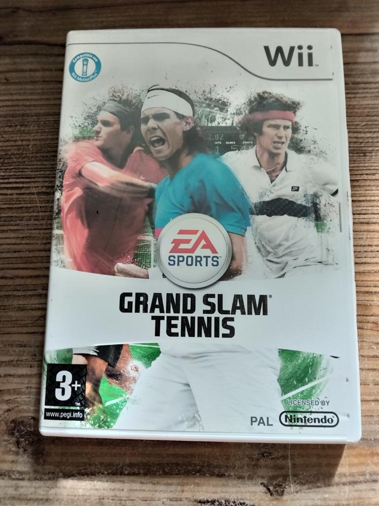 Grand Slam Tennis Wii - EA Sports - Tennisspel Spaanstalig, 1 speler, Ophalen of Verzenden, Zo goed als nieuw, Vanaf 3 jaar