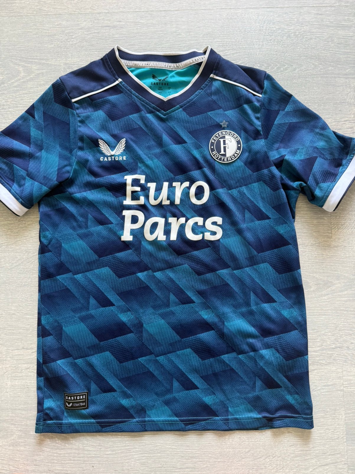 Feyenoord shirt voor kinderen 158cm gedragen, Maat XL, Ophalen of Verzenden, Gebruikt, Shirt