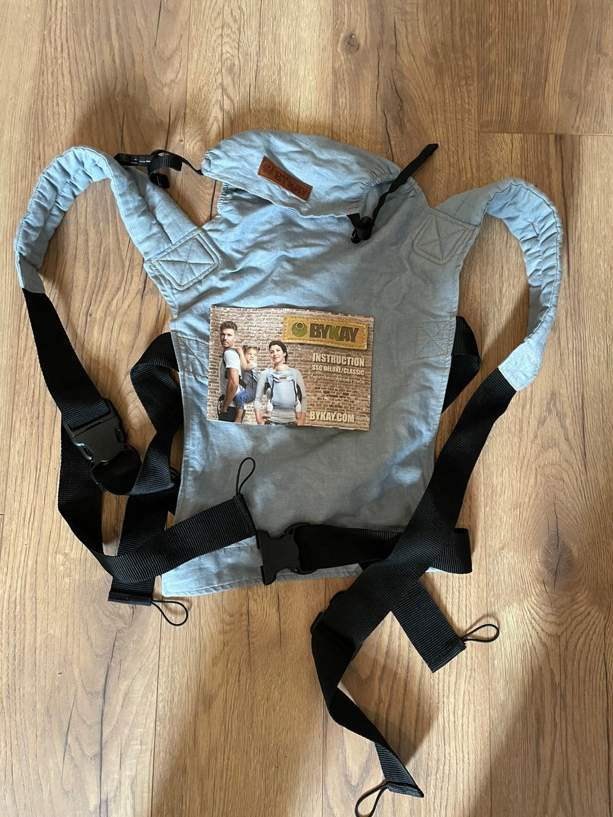 Bkay draagzak, Buik of Rug, Zo goed als nieuw, Draagzak, Ophalen