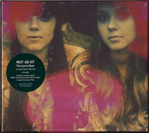 First Aid Kit the Lion’s roar deluxe cd dvd poster plectrum, Ophalen of Verzenden, 2020 tot heden, Zo goed als nieuw