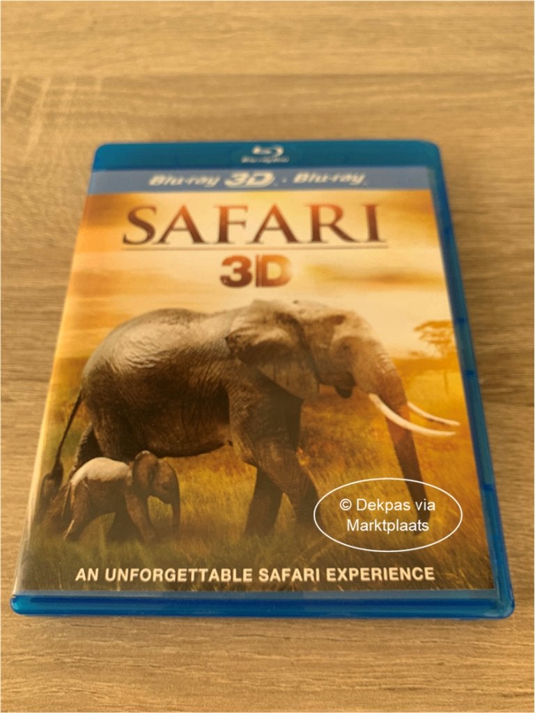 Blu-ray Safari 3D - N-NLO, Documentaire, Documentaire en Educatief, Ophalen of Verzenden, 3D Blu-ray