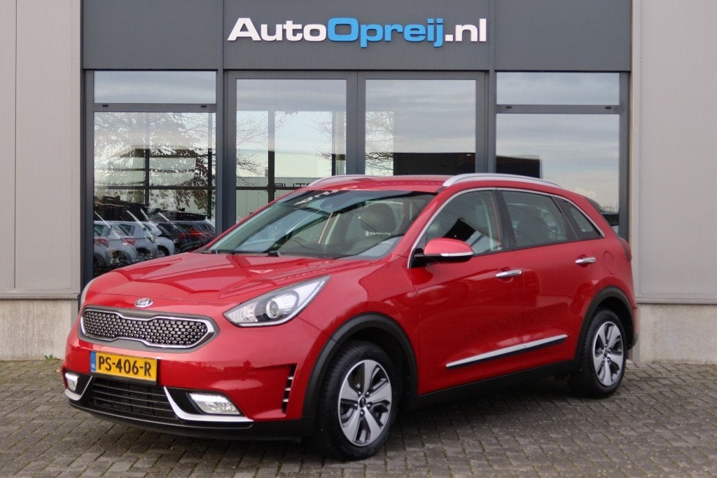 Kia NIRO 1.6 GDi Hybrid Executiveline AUTOMAAT NAVI, Camera,, Auto's, Gebruikt, Euro 6, USB, 26 km/l