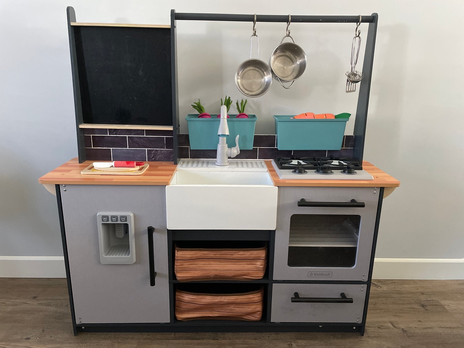 Kidkraft Speelkeuken - Groot en Compleet, Ophalen, Gebruikt, Hout, Speelkeuken