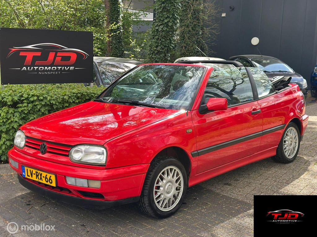 Volkswagen Golf Cabrio 1.8 Cabriolet, Voorwielaandrijving, Stof, Gebruikt, 4 cilinders
