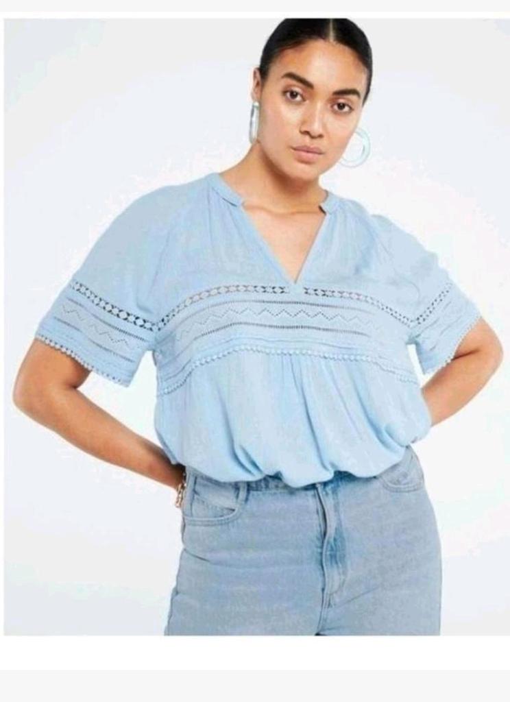 Fabienne Chapot Alazza top/ blouse maat 38 *nieuw *, Maat 38/40 (M), Blauw, Nieuw, Ophalen of Verzenden