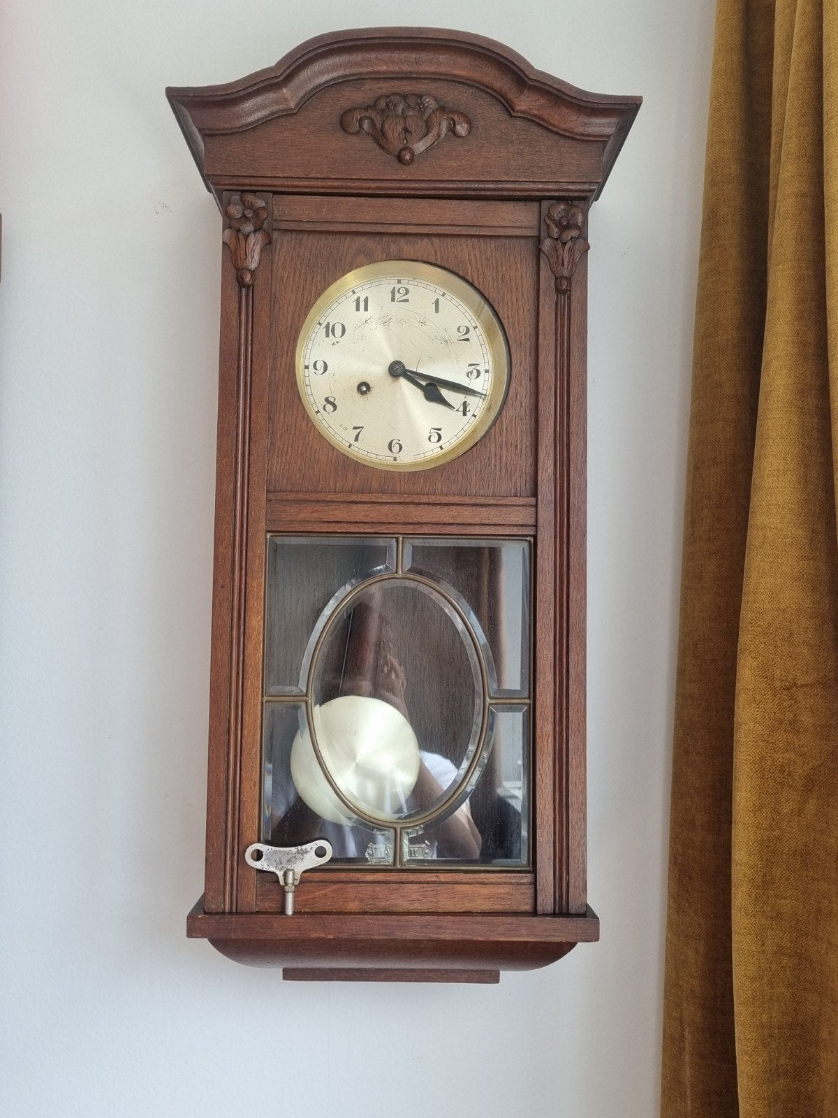 regelateur klok junghans, Antiek en Kunst, Antiek | Klokken, Ophalen