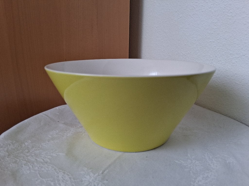 HEMA ceramic Premier schalen geel, Hema, Keramiek, Ophalen of Verzenden, Overige stijlen