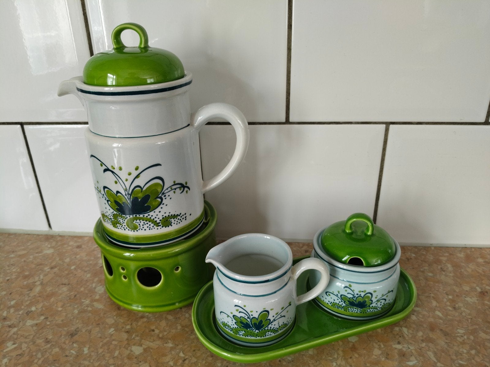 Retro koffie servies Zenith Gouda, Verzamelen, Ophalen of Verzenden, Huis en Inrichting