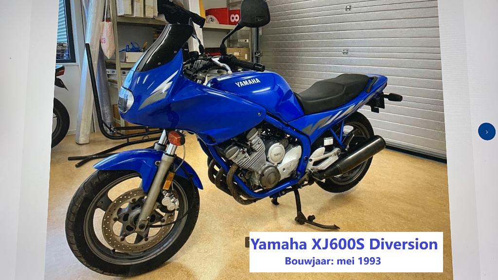 Onderdelen Yamaha XJ600s 1993 Blauw, Motoren, Ophalen of Verzenden, Gereviseerd