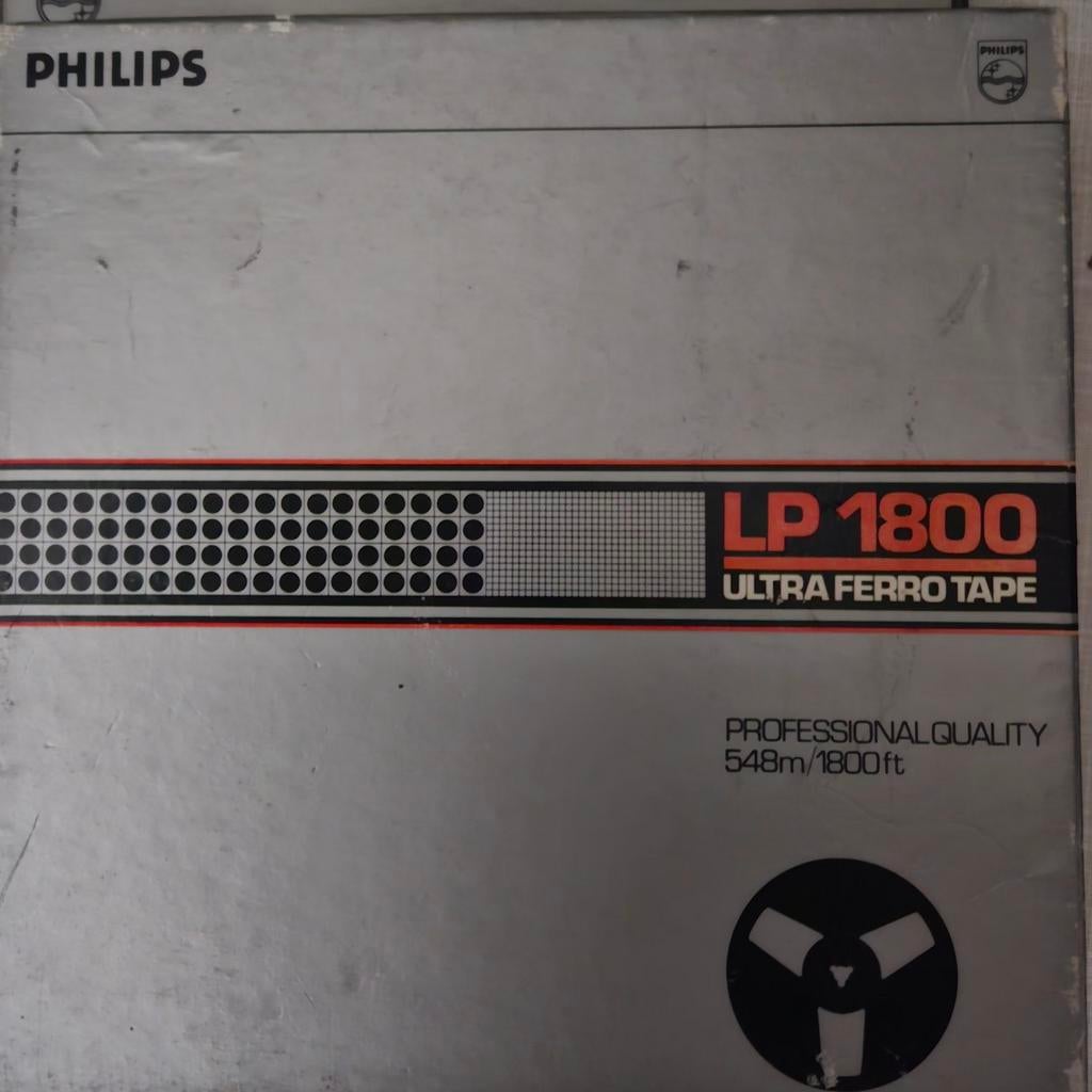 Philips LP 1800 Ultra Ferro Tape, Audio, Tv en Foto, Bandrecorders, Ophalen of Verzenden