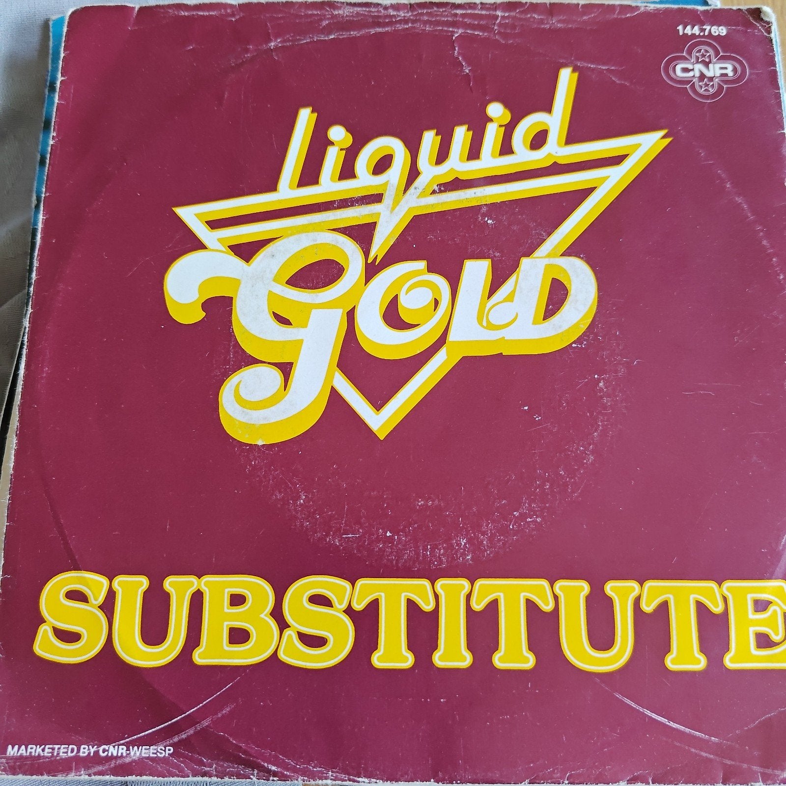 Liquid Gold - Substitute (Vinyl Single), Gebruikt, 7 inch, Ophalen of Verzenden, Pop