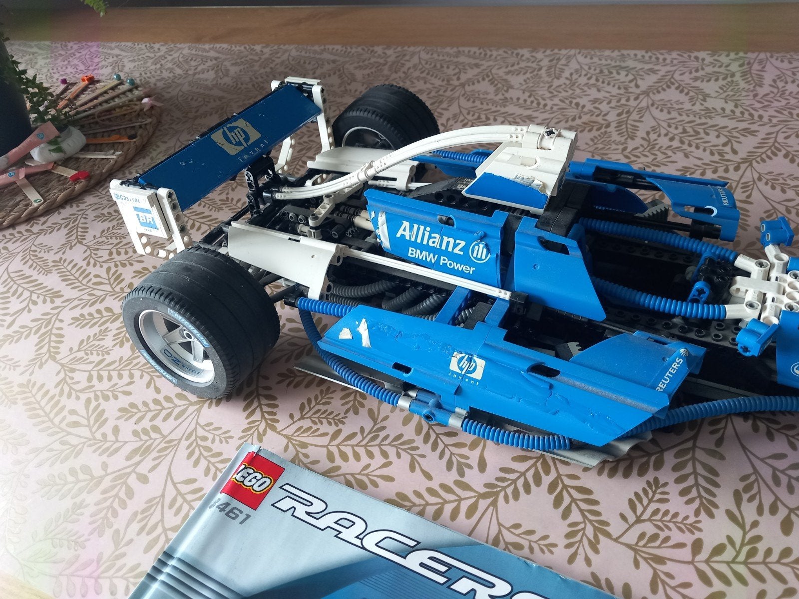 lego technic 8461 bmw williams, Ophalen, Zo goed als nieuw, Complete set, Lego