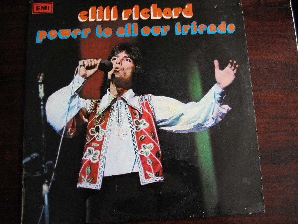 LP - Cliff Richard - Power to all our friends, Cd's en Dvd's, Vinyl | Rock, Ophalen of Verzenden, Zo goed als nieuw, 12 inch, Rock-'n-roll