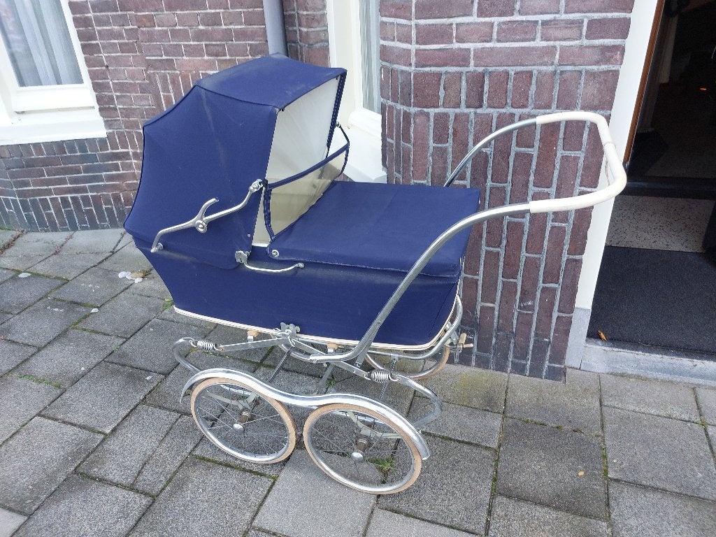 Koelstra kinderwagen jaren 60, Gebruikt, Met reiswieg, Ophalen, Kinderwagen