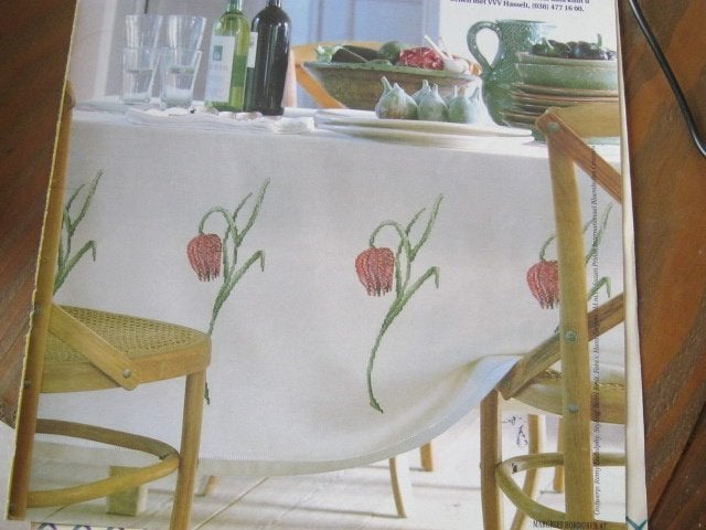 Borduurpatroon Kievitsbloem op kleed   nr 4272 do, Verzenden, Nieuw, Handborduren, Patroon