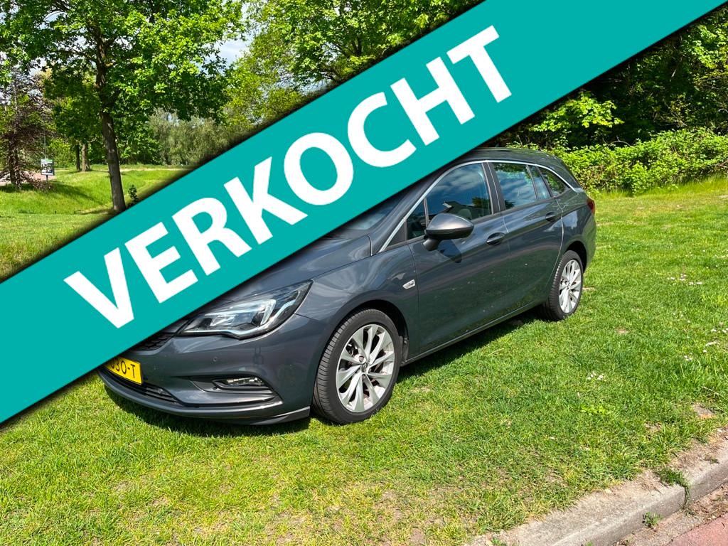 Opel Astra Sports Tourer 1.0 Edition schuifdak. Nieuwstaat, Auto's, Voorwielaandrijving, Parkeersensor, Stof, 1178 kg