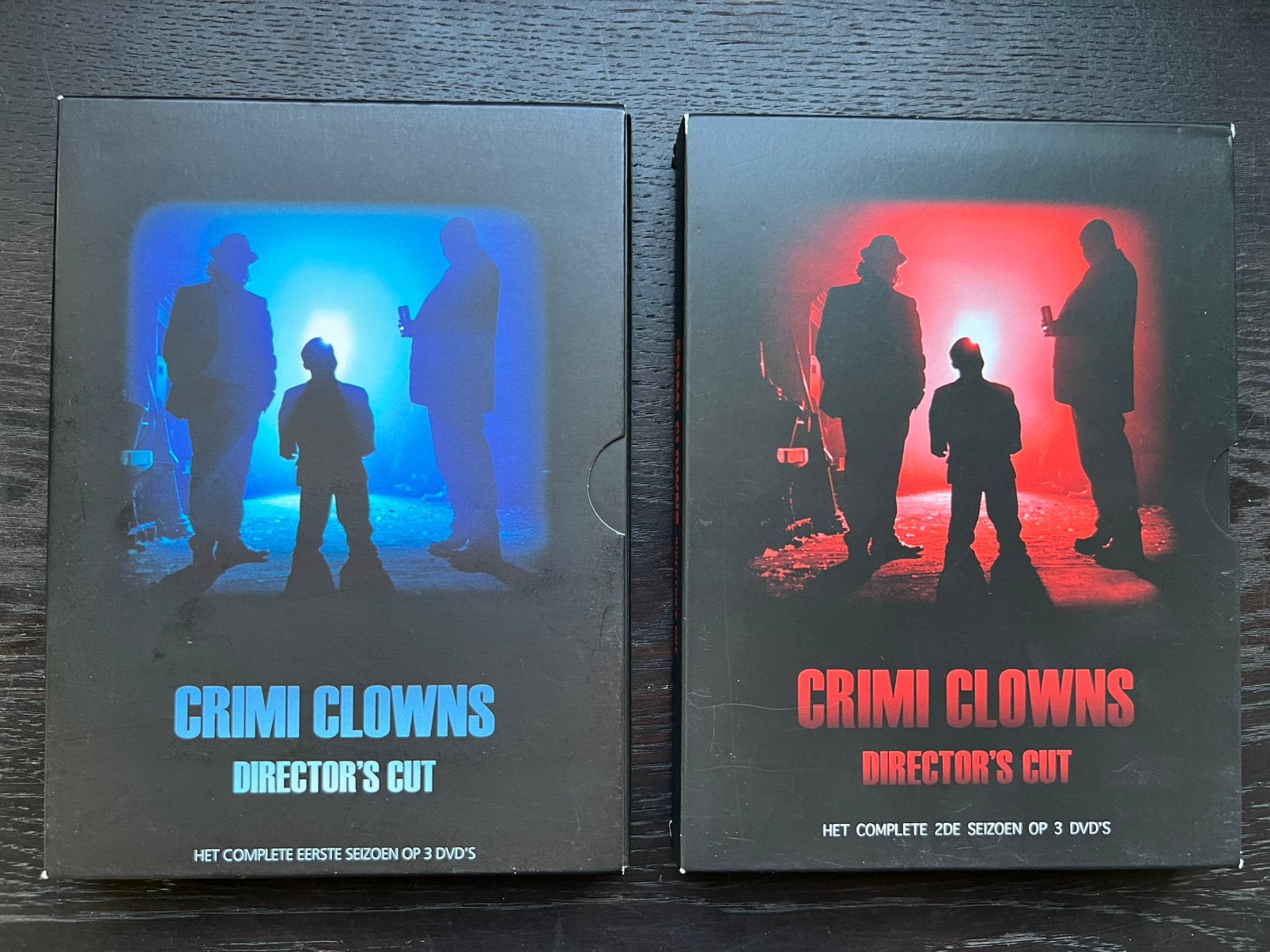 Crimi clowns seizoen 1 + 2 (director’s cut), Cd's en Dvd's, Dvd's | Tv en Series, Vanaf 16 jaar, Misdaad, Speciale editie, Nederlands