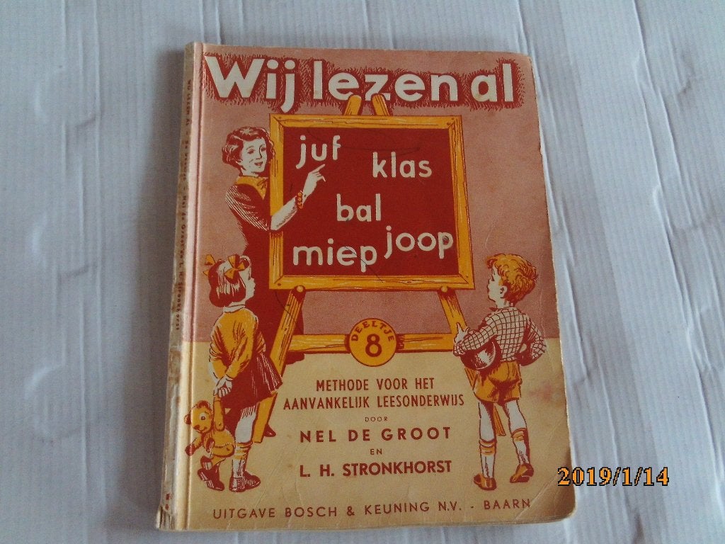 wij lezen al - nel de groot en l.h. stronkhorst - vd hulst j, Boeken, Ophalen of Verzenden, Gelezen, Overige niveaus, Nederlands