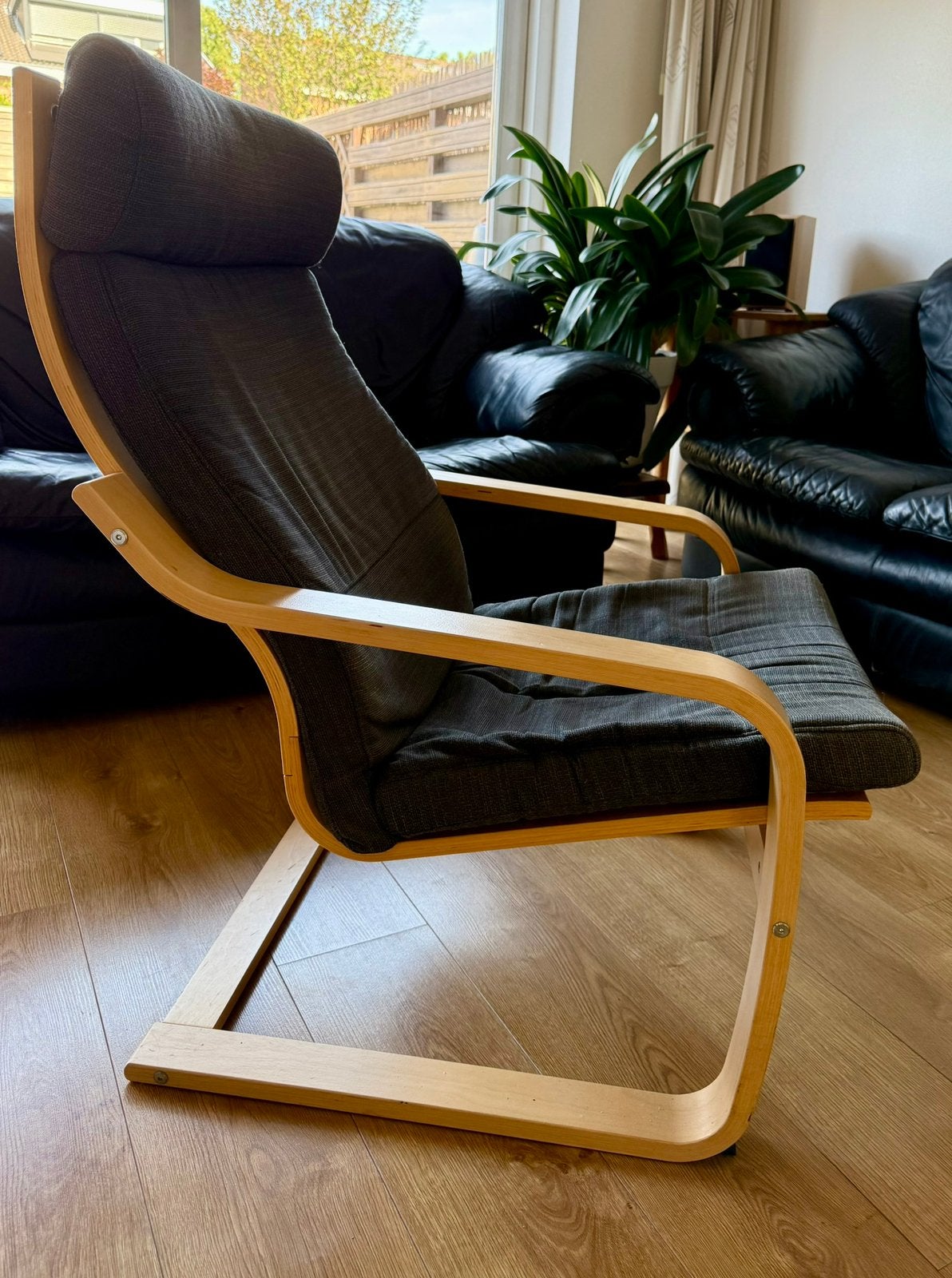 IKEA POÄNG fauteuil – nette staat, Ophalen, Gebruikt, 75 tot 100 cm, 50 tot 75 cm