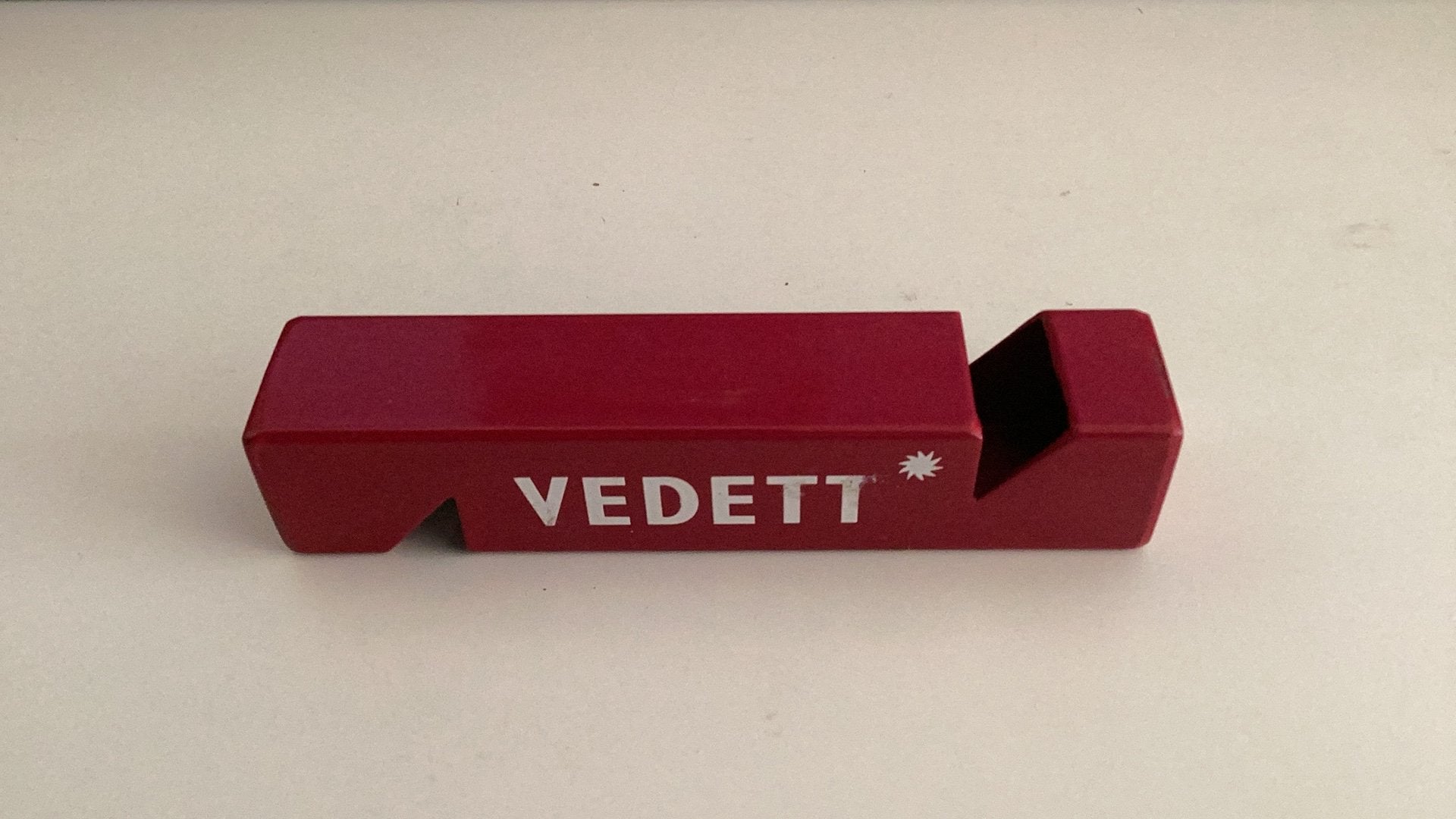 VEDETT Flesopener, Ophalen of Verzenden, Zo goed als nieuw, Flesopener, Duvel