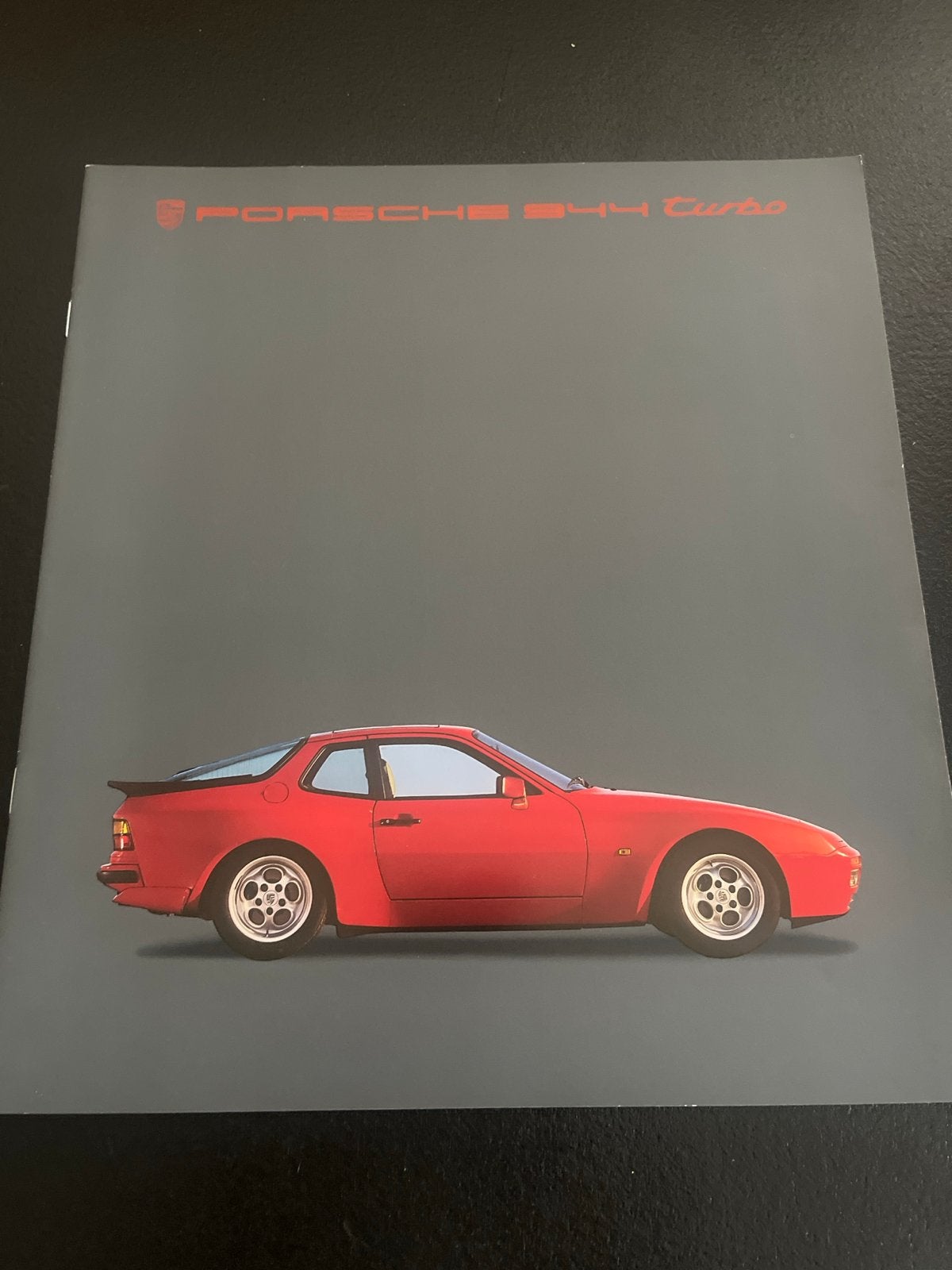 Porsche 944 Turbo Folder - Duitstalig (1985), Ophalen of Verzenden, Gelezen, Porsche