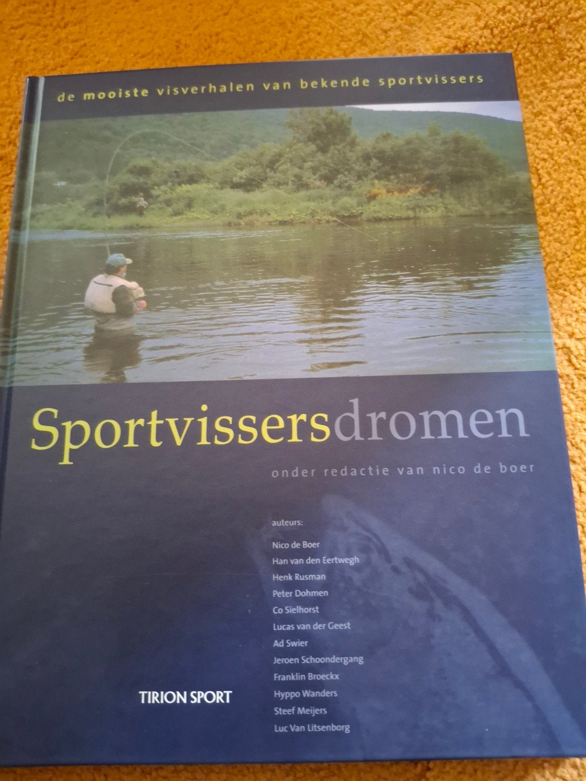 Hengelsport boek.Sportvissersdromen, Verzenden, Zo goed als nieuw, Behendigheidssport