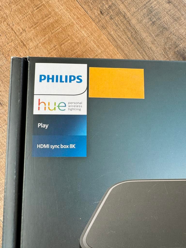 Philips Hue Play HDMI Sync Box 8K, Verzenden, Nieuw