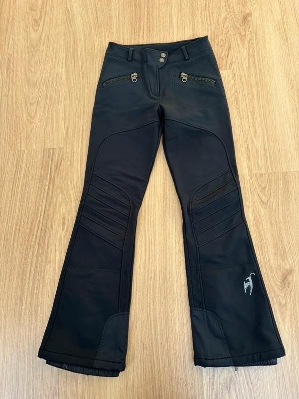 Toni Sailer luxe skibroek donkerblauw maat 36 / S, Broek, Ophalen of Verzenden, Zo goed als nieuw, Maat 36 (S)