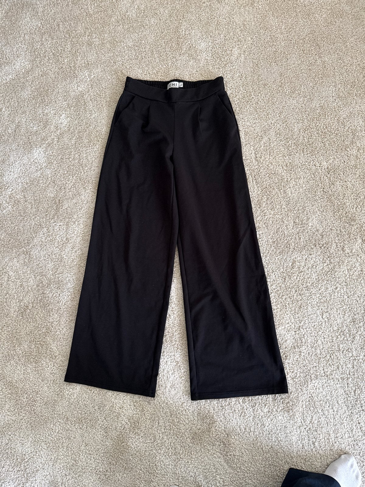 Zwarte ICHI broek, maat S, Zwart, Ophalen of Verzenden, Zo goed als nieuw, Maat 36 (S)