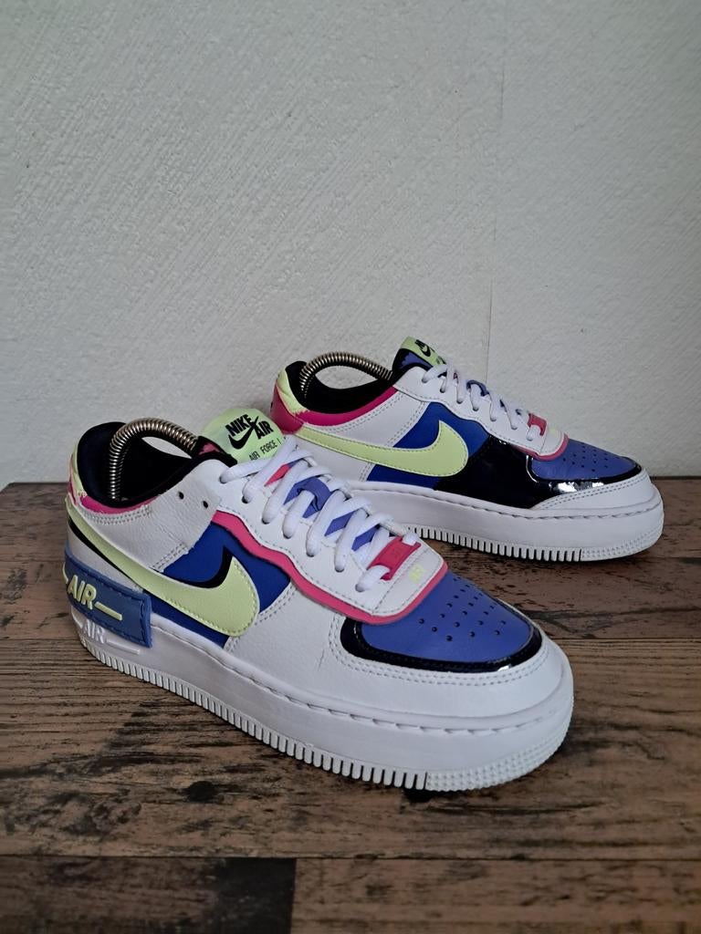 Nike Air Force 1 Shadow Premium 'Sapphire' Size 36, Overige kleuren, Nike, Ophalen of Verzenden, Sneakers of Gympen