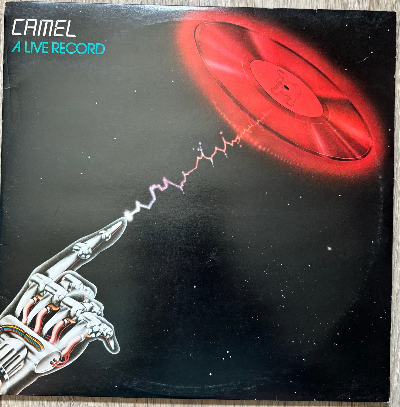 Camel - A Live Record (Dubbel LP), Ophalen, Rock, Gebruikt, 12 inch