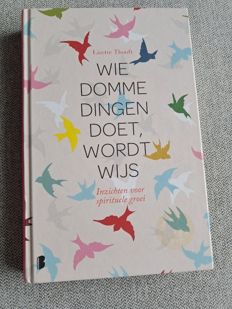 Wie Domme Dingen Doet, Wordt Wijs - Lisette Thooft, Achtergrond en Informatie, Spiritualiteit algemeen, Verzenden, Zo goed als nieuw