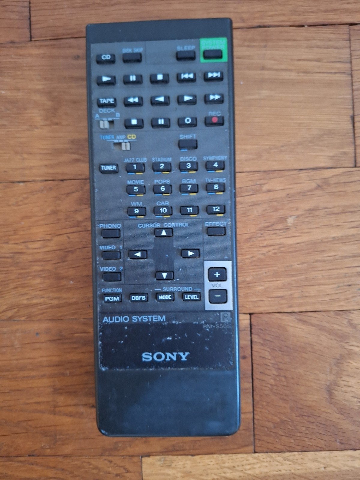 Originele Sony RM-S505 Afstandsbediening (Getest & Werkend), Ophalen of Verzenden, Gebruikt, Origineel, Receiver of Versterker
