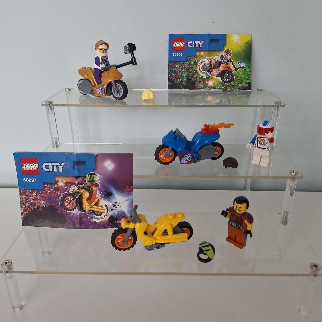 Lego stuntz , set 60309, 60297, 60298, Lego, Lego, Ophalen of Verzenden, Zo goed als nieuw