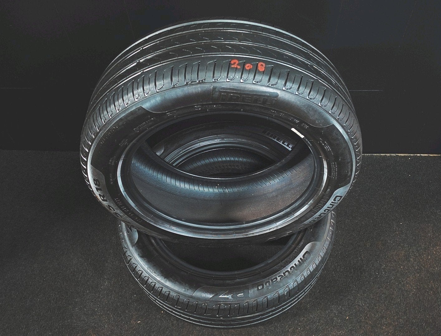 225 55 R18 18 Pirelli Cinturato P7 zomerbanden, 18 inch, Ophalen of Verzenden, Band(en), Pirelli