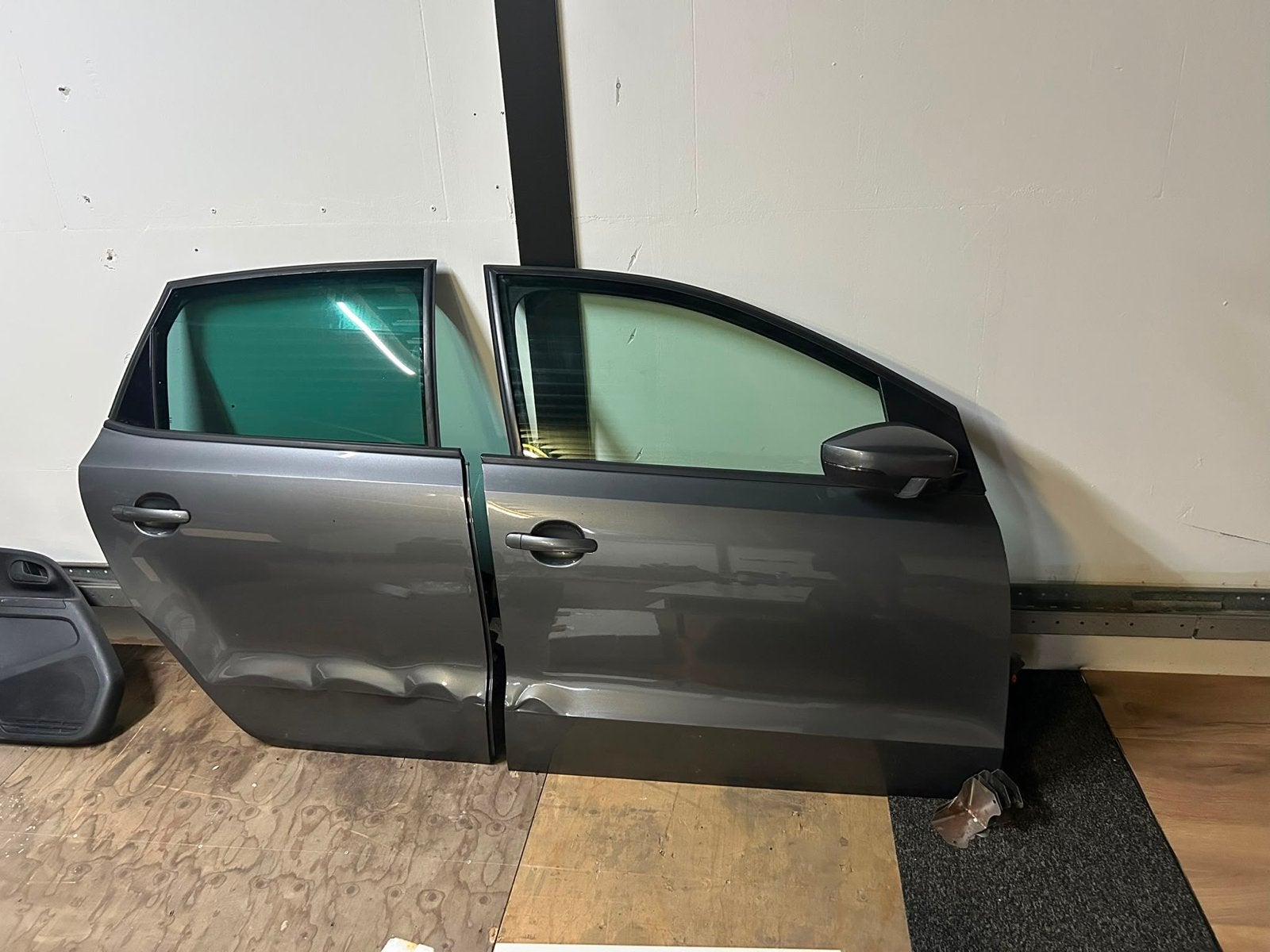 Deuren voor en achter rechts voor Volkswagen Polo, Auto-onderdelen, Gebruikt, Ophalen of Verzenden, Volkswagen, Voor