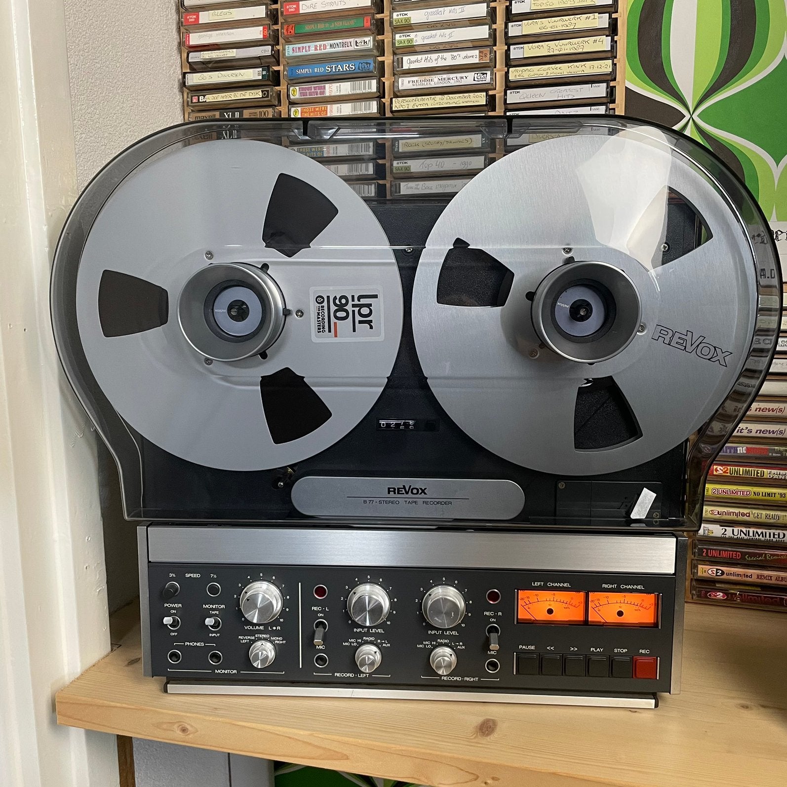 ReVox B 77, Ophalen, Bandrecorder
