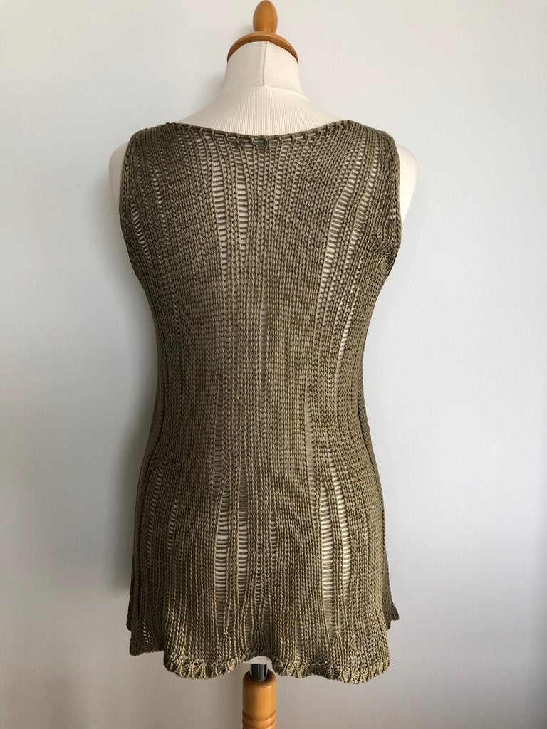 UNITED COLORS OF BENETTON top, maat S, Verzenden, United Colors of Benetton, Gedragen, Groen