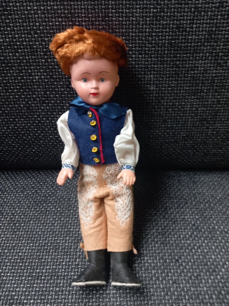 Vintage pop jaren 1940, Verzamelen, Poppen, Ophalen of Verzenden, Zo goed als nieuw, Pop