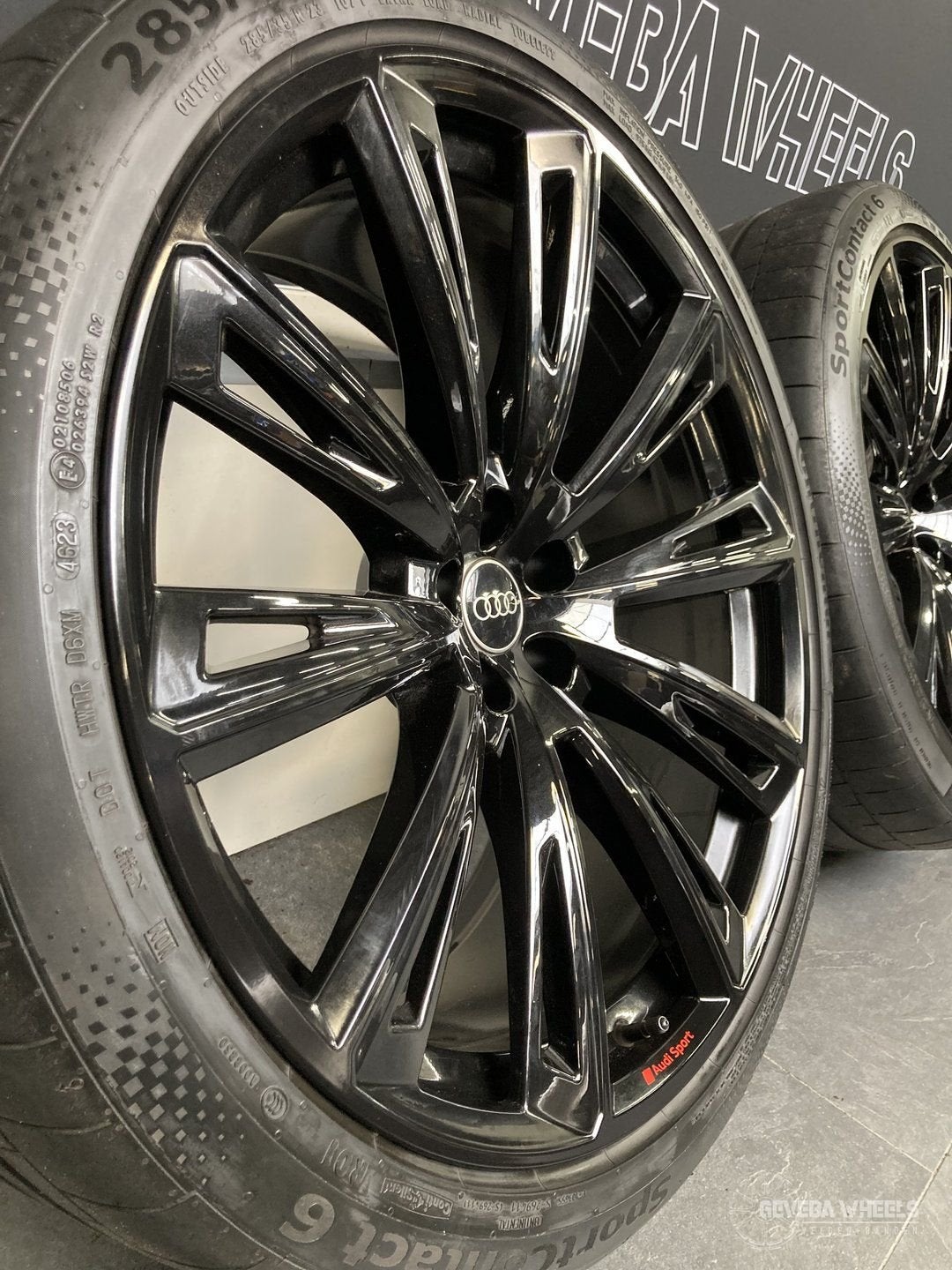 23” originele Audi Q8 / SQ8 / RSQ8 velgen + banden 5x112 4M8, Gebruikt, -, 285 mm, -
