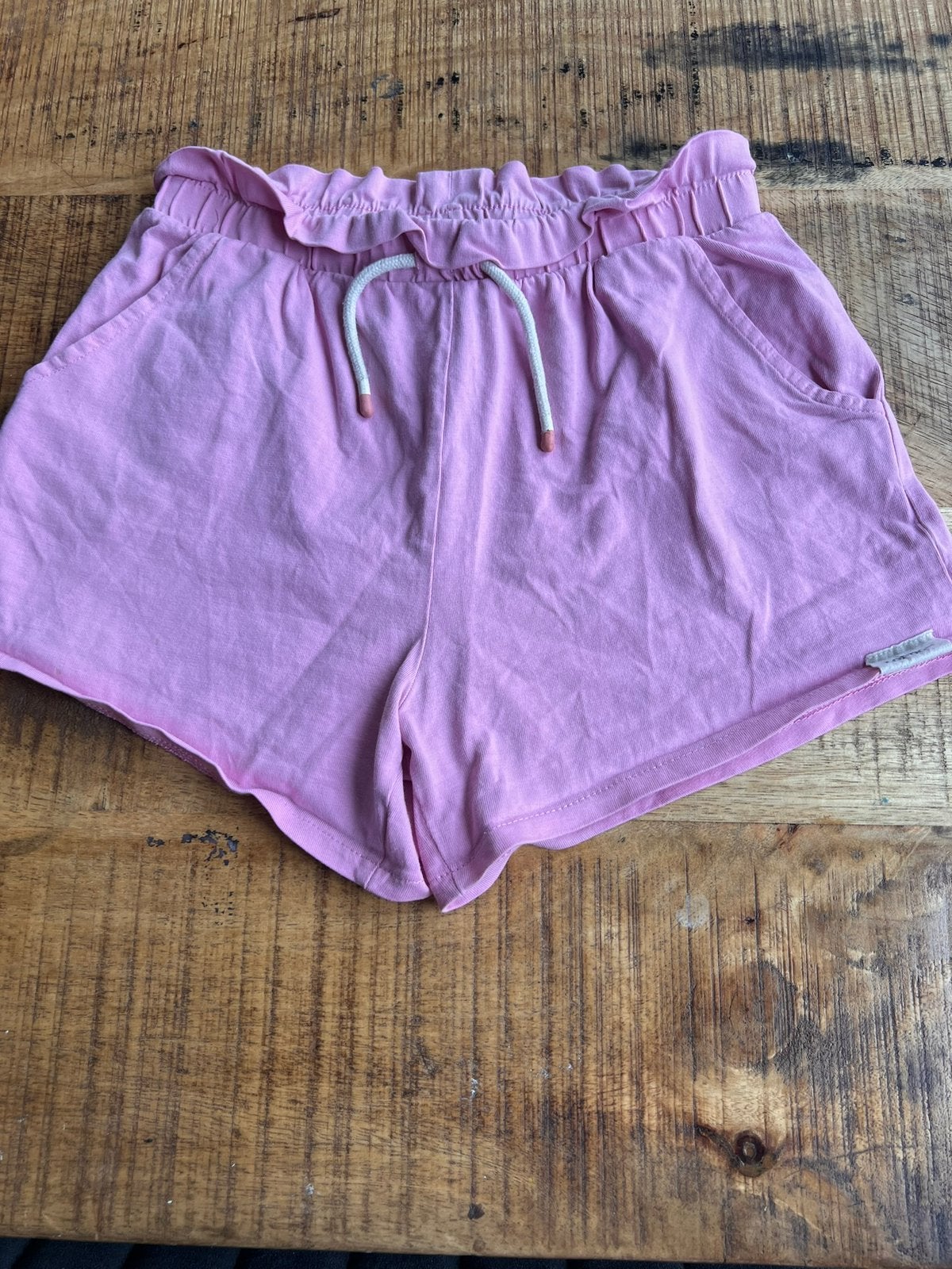 Zara paarse korte broek maat 140, Ophalen of Verzenden, Zo goed als nieuw, Meisje, Broek