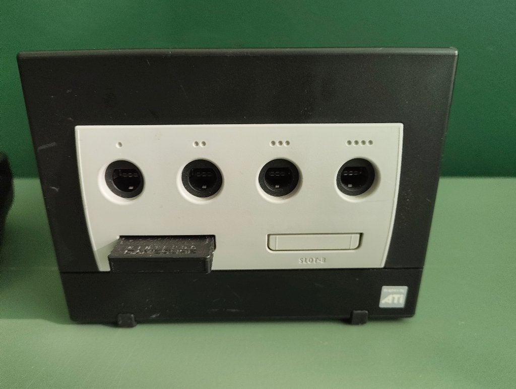 Nintendo GameCube DOL-001 (zie omschrijving), Gebruikt, Zwart, Ophalen of Verzenden, Zonder controller