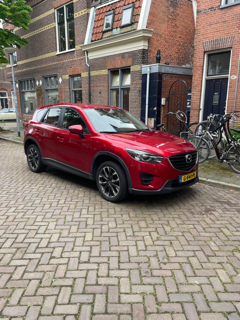 Mazda CX-5 2.0 120KW 2WD 2016 Rood, Auto's, Voorwielaandrijving, 1998 cc, 1800 kg, 4 cilinders