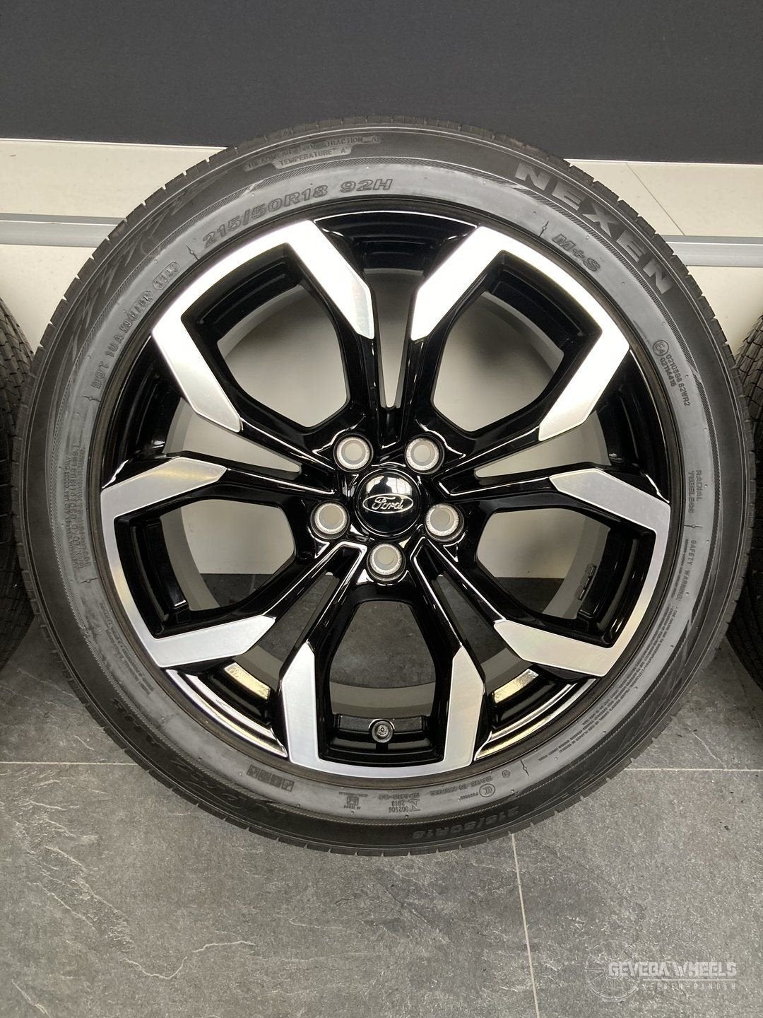 18” originele Ford Puma velgen + allseason banden 5x108 L1TC, Auto-onderdelen, Banden en Velgen, 18 inch, -, -, Banden en Velgen