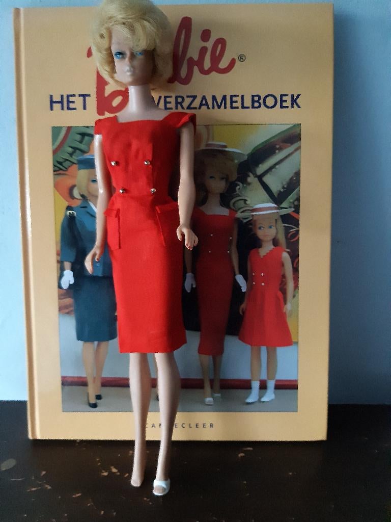 Vintage barbie bubble cut, Ophalen of Verzenden, Zo goed als nieuw, Fashion Doll