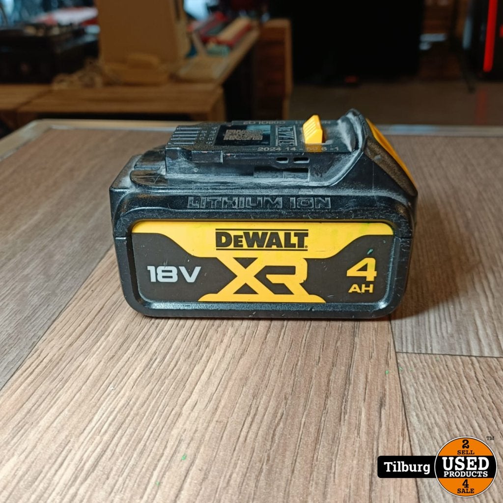 DeWalt DCB18218V 4 AH accu | Nette staat | Met garantie, Dewalt, Gebruikt, Support@dewalt.com, 701 E. Joppa Road
Towson, MD 21286
USA