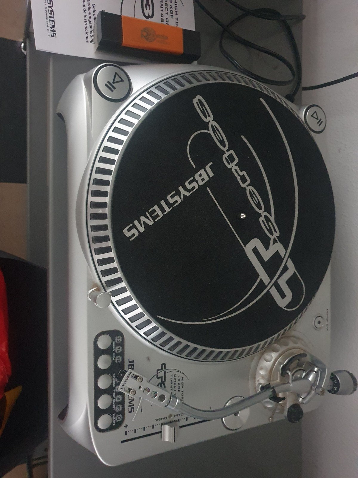 Te koop: Platenspeler draaitafel JBSystems in zeer goede sta, Ophalen