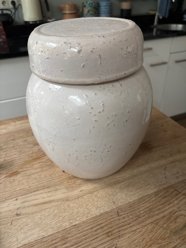 PTMD pot met deksel, Ophalen of Verzenden, Zo goed als nieuw, Met deksel