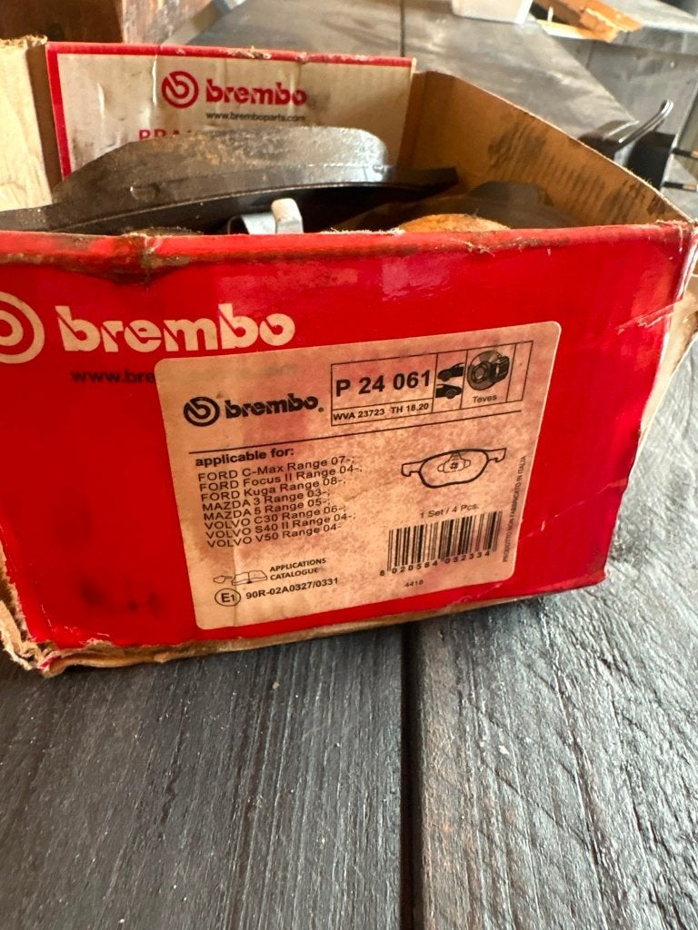 Set Brembo remblokken Volvo/Ford/Mazda., Ophalen of Verzenden, Nieuw, Volvo